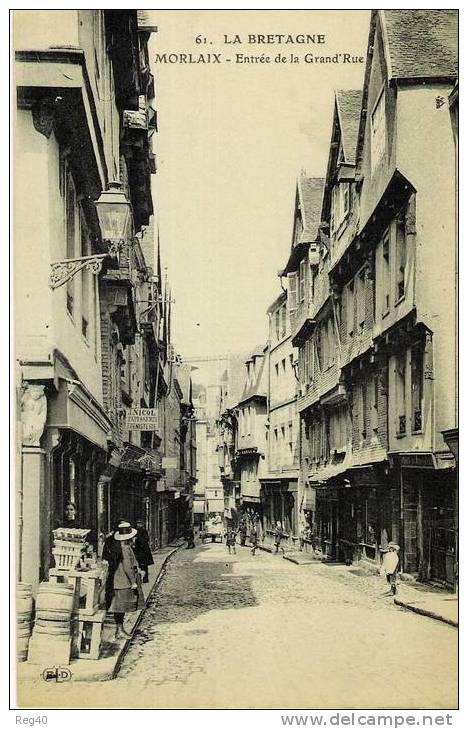 D29 -  MORLAIX  -  Entrée De La Grand'Rue - Névez