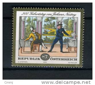 2001. AUSTRIA - ÖSTERREICH -  NR. 2353 - Stamps Mint.... - SN085Z - Ungebraucht