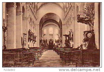CPA.  NIVELLES.    Intérieur De La Collégiale Sainte-Gertrude.  1934. - Nivelles