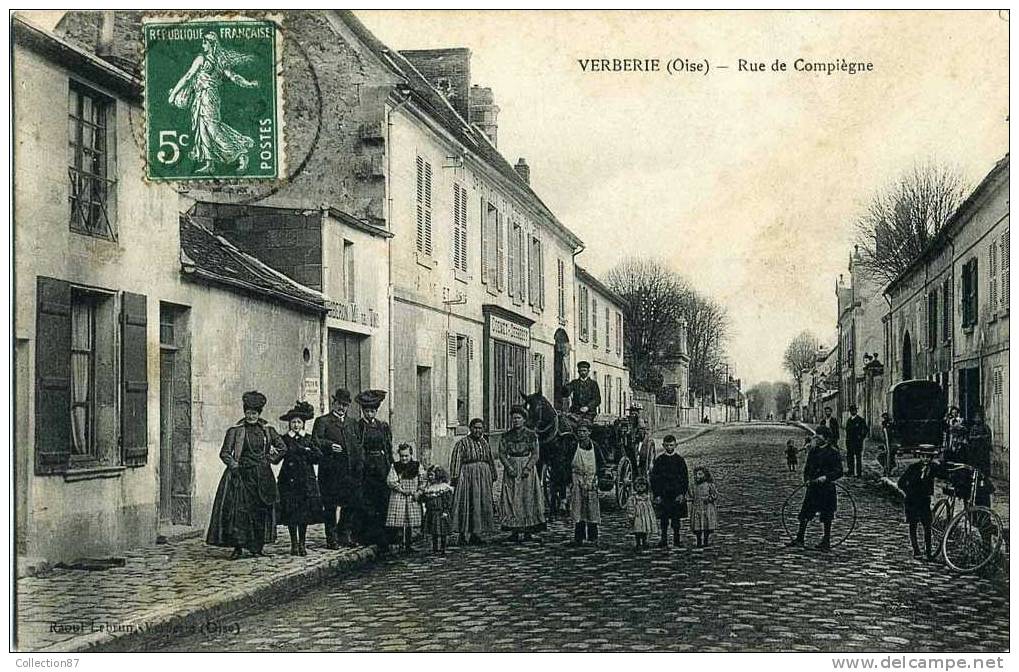 60 - OISE - VERBERIE - RUE De COMPIEGNE - Verberie