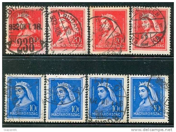 ● HONGRIE - UNGHERIA - 1932  -  N.  439  E  440  Usati  -  Lotto  439 - Used Stamps