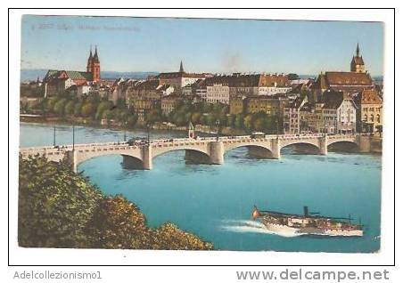 19867)cartolina Illustratoria Baie . Le Pont Du Milieu - Lorraine