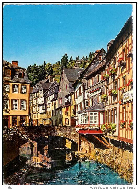 MONSCHAU - MONTJOIE Stadtansicht Mit Rur - Monschau