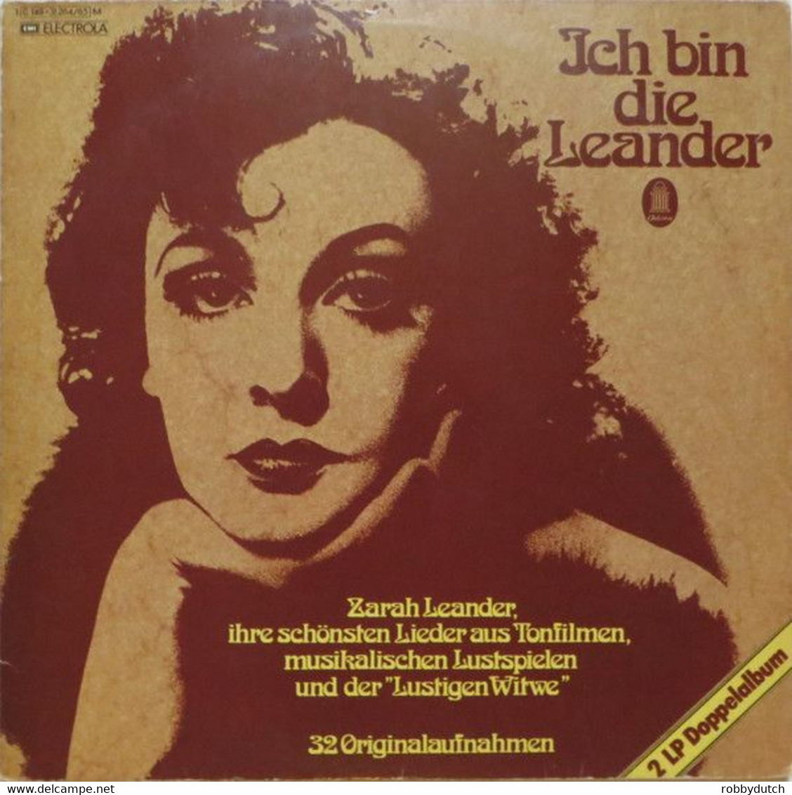 * 2LP *  ZARAH LEANDER - ICH BIN DIE LEANDER - Other - German Music