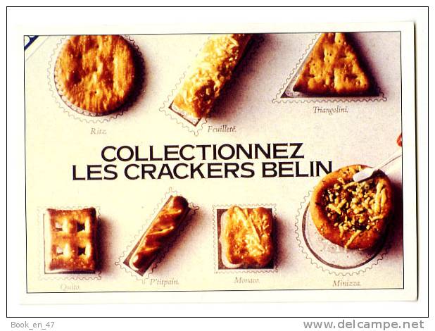 {50154} Publicité Collectionnez Les Crackers Belin Fiche Atlas , Alimentation ; 1982 - Verzamelingen