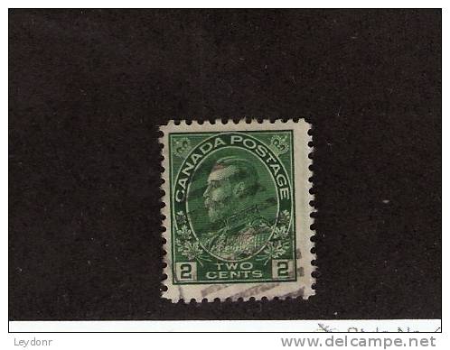 Canada - King George V - Scott # 107 - Usati