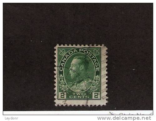 Canada - King George V - Scott # 107 - Usati