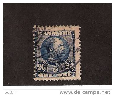 Denmark - Danmark - King Christian IX - Scott # 66 - Usati