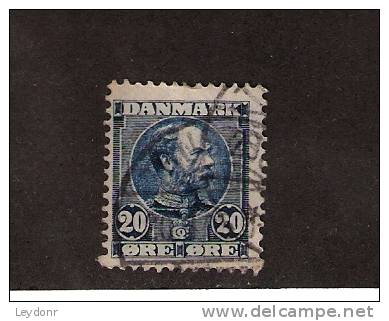 Denmark - Danmark - King Christian IX - Scott # 66 - Used Stamps