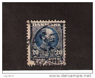 Denmark - Danmark - King Christian IX - Scott # 66 - Used Stamps