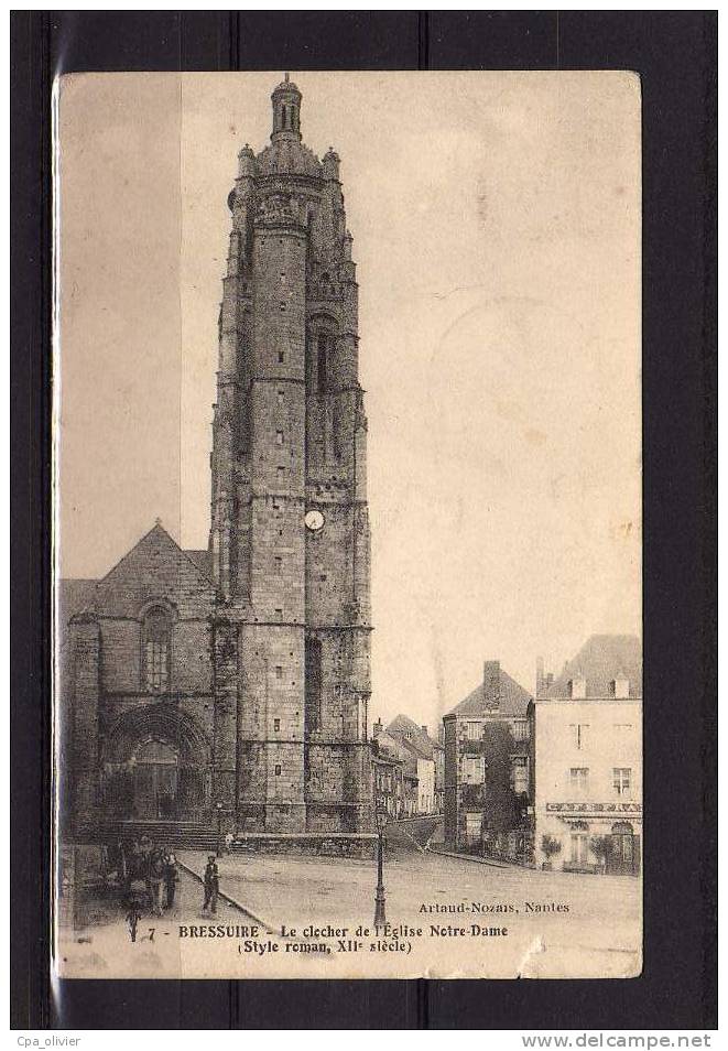 79 BRESSUIRE Eglise Notre Dame, Clocher, Style Roman XIIème, Ed Artaud 7, 1914 - Bressuire