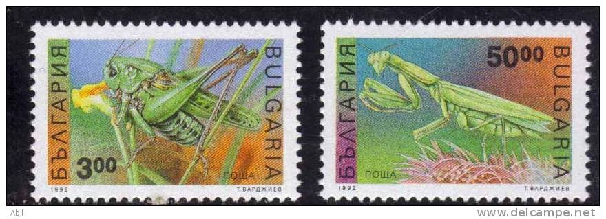 Bulgarie 1992 N°Y.T. :  3476A Et 3476B** - Neufs