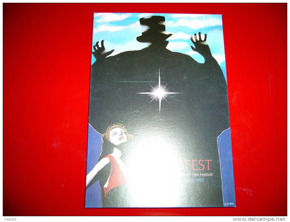 1 Carte Postale16 Fest.int.film Mystere(ill.cemak) - Postcards