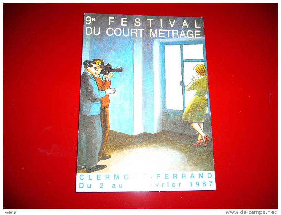 1 Carte Postale9 Fest.bilm De Ct.ferrand.ill.loustal - Postcards