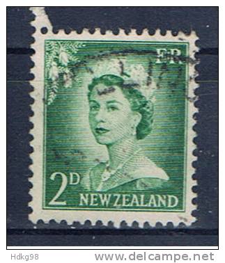 NZ+ Neuseeland 1955 Mi 356 Königin Elisabeth - Gebruikt