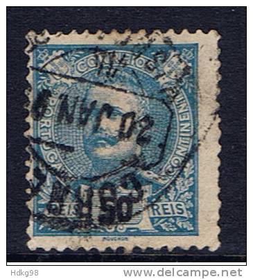 P Portugal 1895 Mi 129-30 Königsporträt - Oblitérés