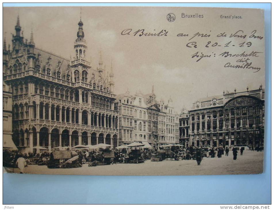 BRUXELLES GRAND PLACE - Prachtstraßen, Boulevards