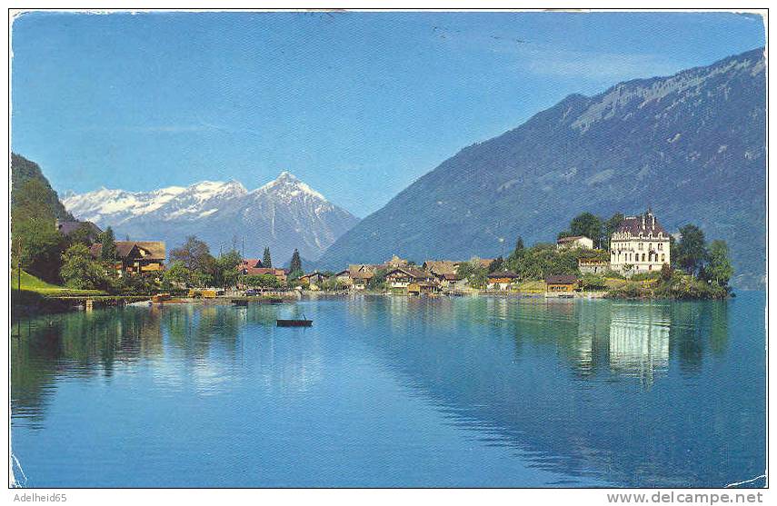 Iseltwald Am Brienzersee Mit Niesen Colorphoto Steinhauer, Interlaken - Brienz