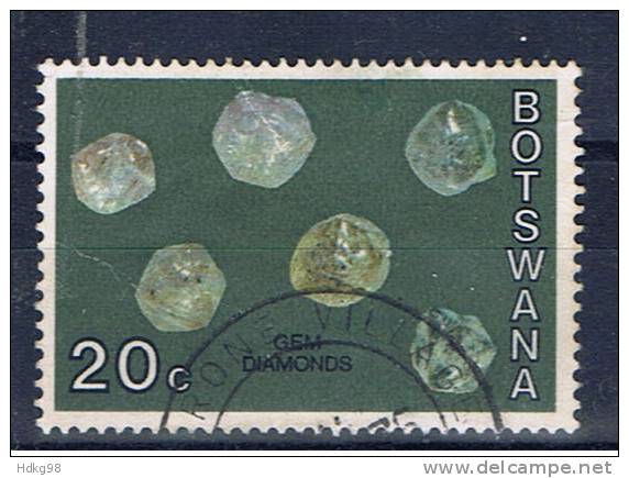 RB+ Botswana 1974 Mi 122 Mineralien: Diamanten - Botswana (1966-...)