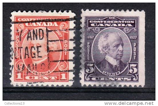 CANADA - 121 Et 124 Oblitérés - Cote 5.10 Euros Depart à 10% - Used Stamps