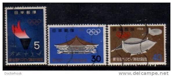 JAPAN   Scott #  821-5  VF USED - Gebruikt