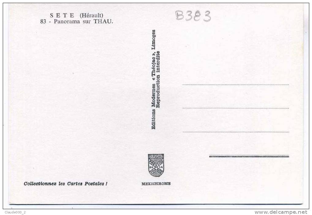 THAU . Vue Aérienne .Voir Recto Verso  (B383) - Other & Unclassified