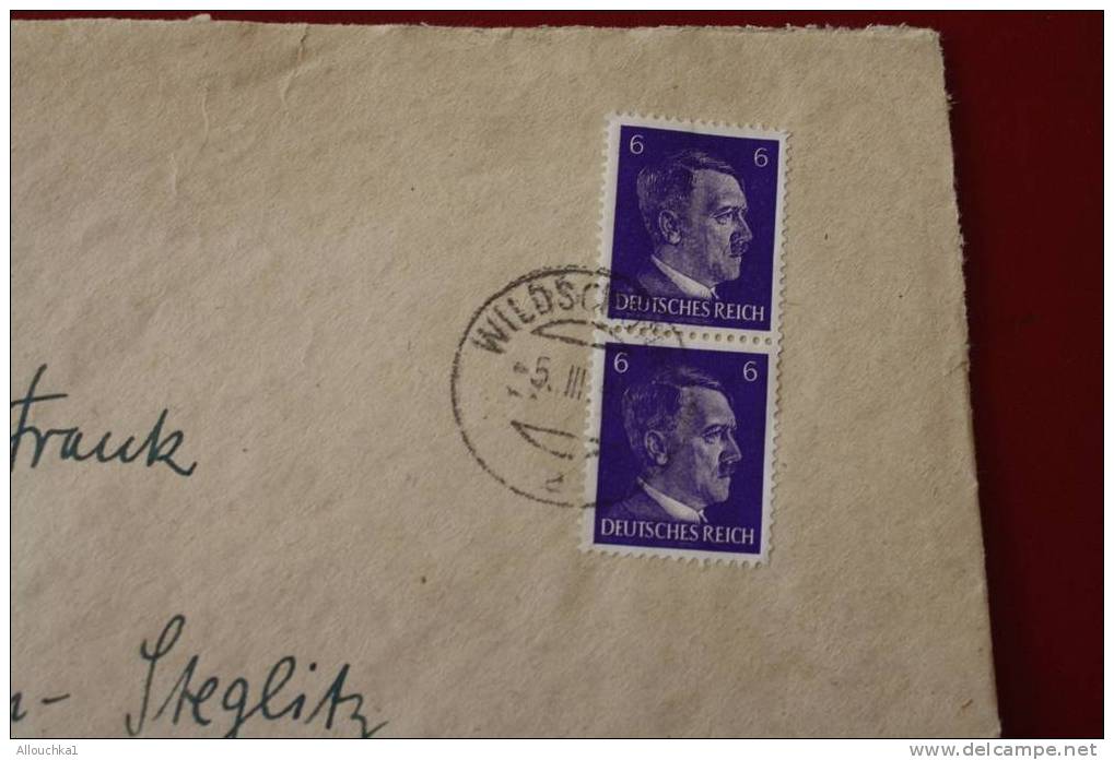 05-03-1944- GUERRE MARCOPHILIE -LETTRE ALLEMAGNE-DEUTSCHESREICH-TIMBRES EFFIGIE HITLER-DE WILDSCHONAU-TIROL- P/ BERLIN - Covers & Documents