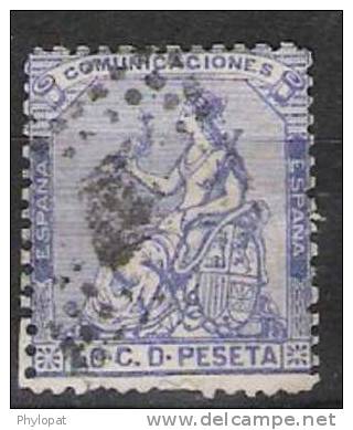 ESPANA 1873 N°136 @ - Usati