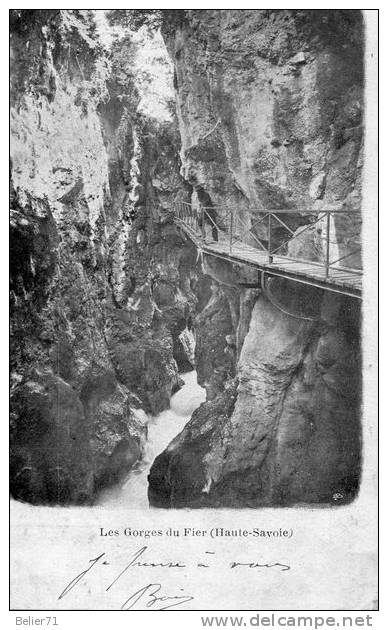 74 / Lovagny. Les Gorges Du Fier - Lovagny