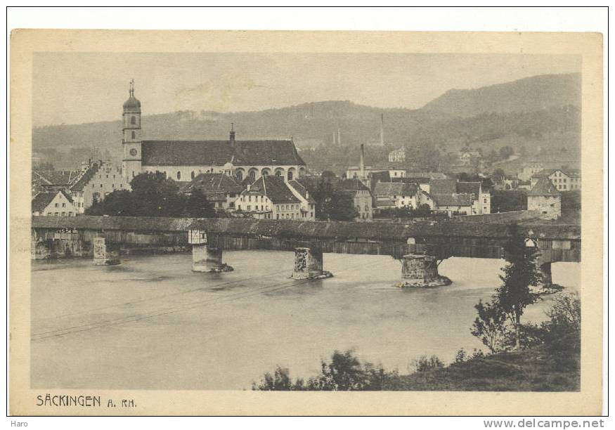 SÄCKINGEN Am Rhein  ( Y13)fd4 - Bad Saeckingen