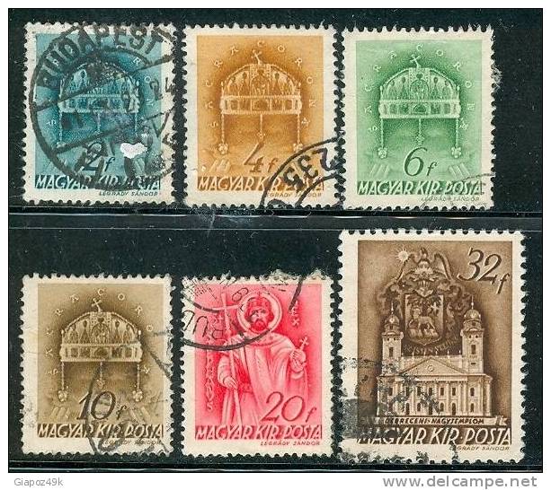 ● HONGRIE - UNGHERIA - 1939  -  N.  525 . . . . Usati   -  Lotto  529 - Used Stamps