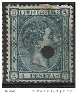 ESPANA 1875 N°161 @ - Used Stamps