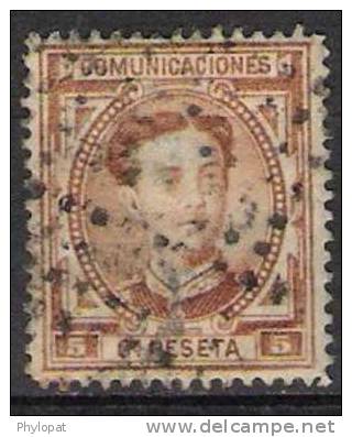 ESPANA 1876 N°163 @ - Gebruikt