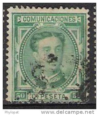 ESPANA 1876 N°168 @ - Used Stamps