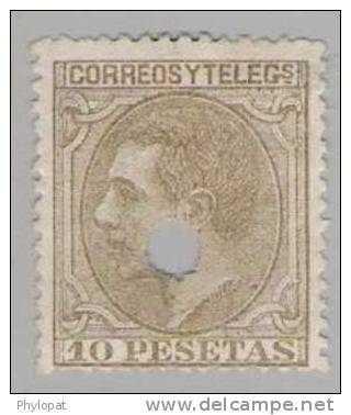 ESPANA 1879 N°192 @ - Used Stamps