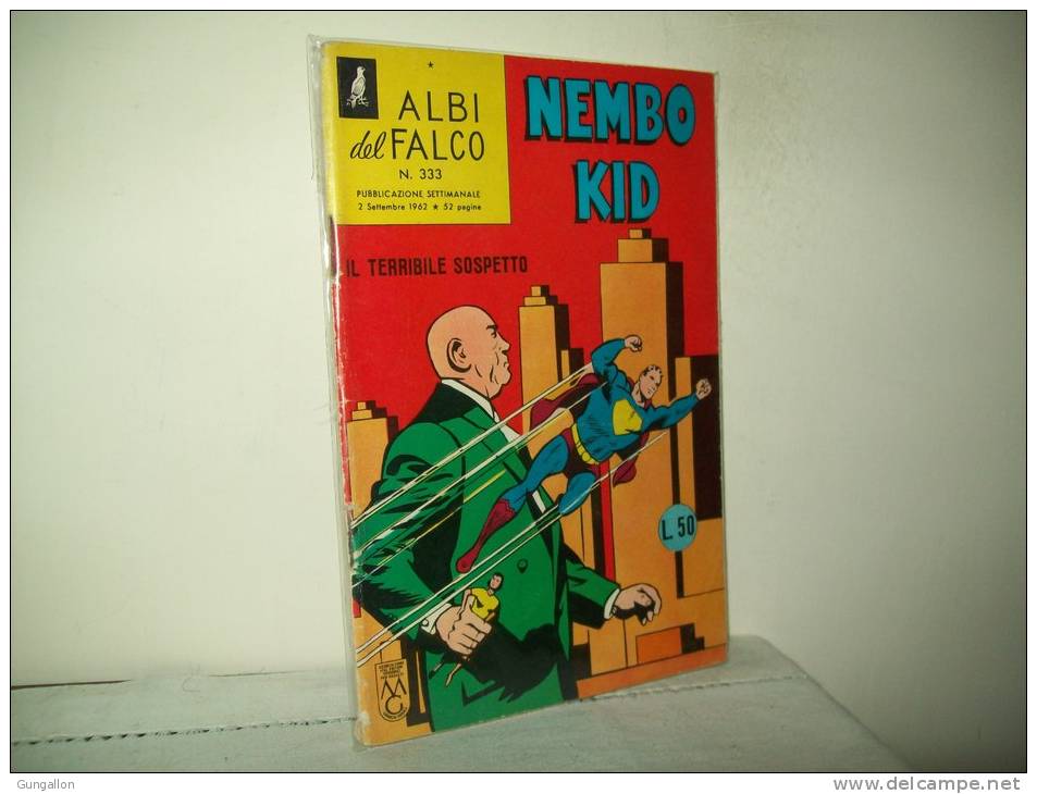 Albi Del Falco "Nembo Kid (Mondadori 1962)  N. 333 - Super Eroi