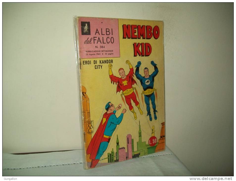 Albi Del Falco "Nembo Kid (Mondadori 1963)  N. 384 - Super Héros