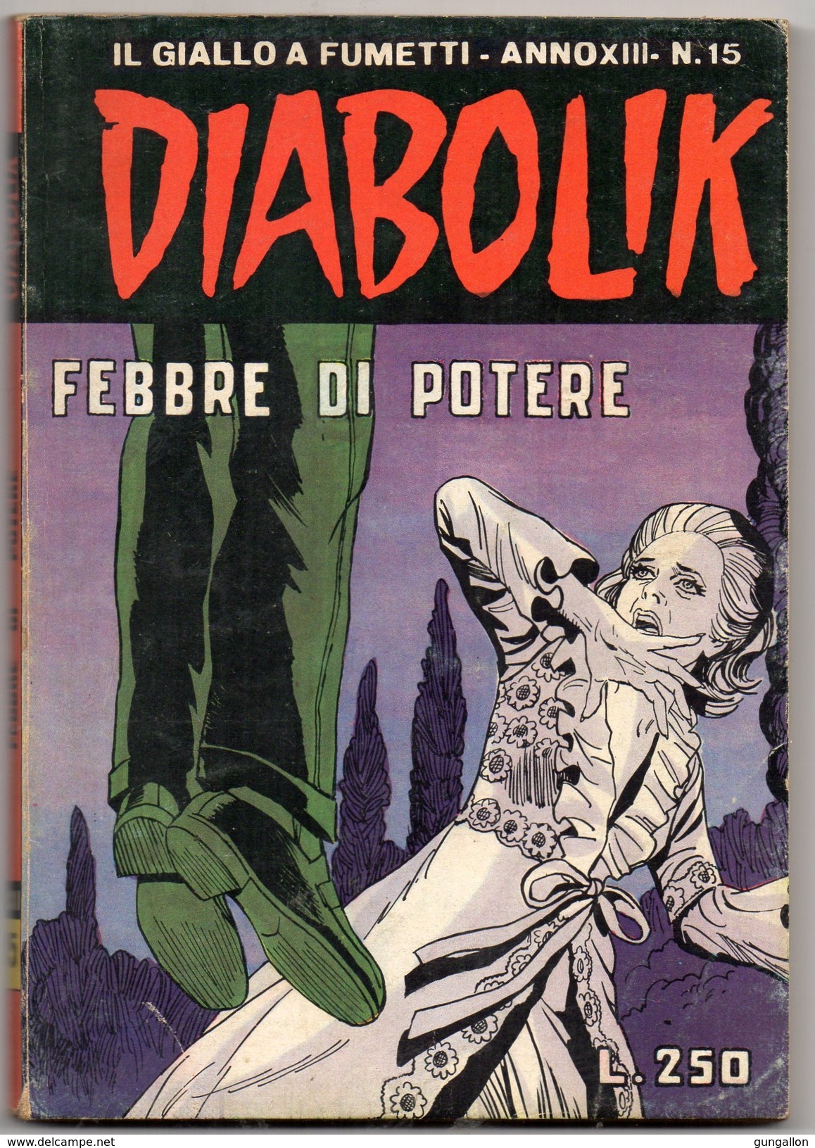 Diabolik (Astorina 1974) Anno XIII° N. 15 - Diabolik