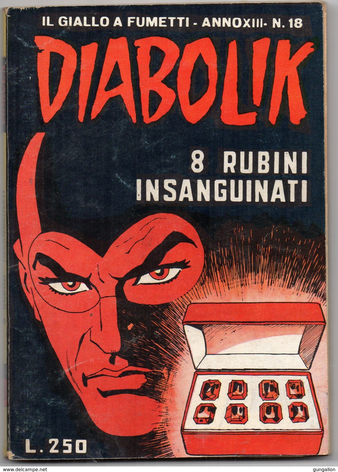 Diabolik (Astorina 1974) Anno XIII° N. 18 - Diabolik