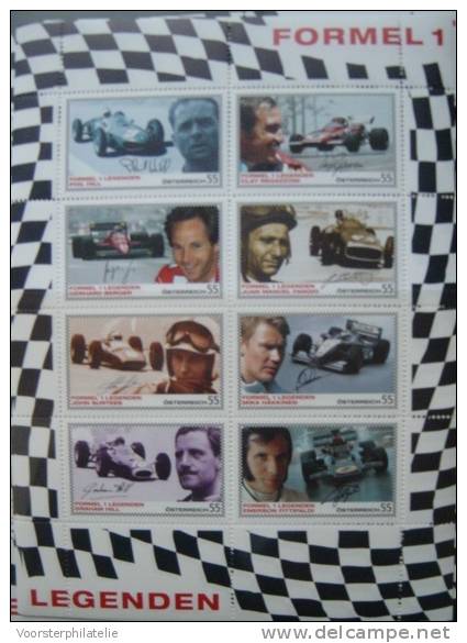 AUSTRIA 2007 ANK BLOCK 41 FORMULE 1 FORMULA 1 POSTFRISCH - Blocs & Feuillets