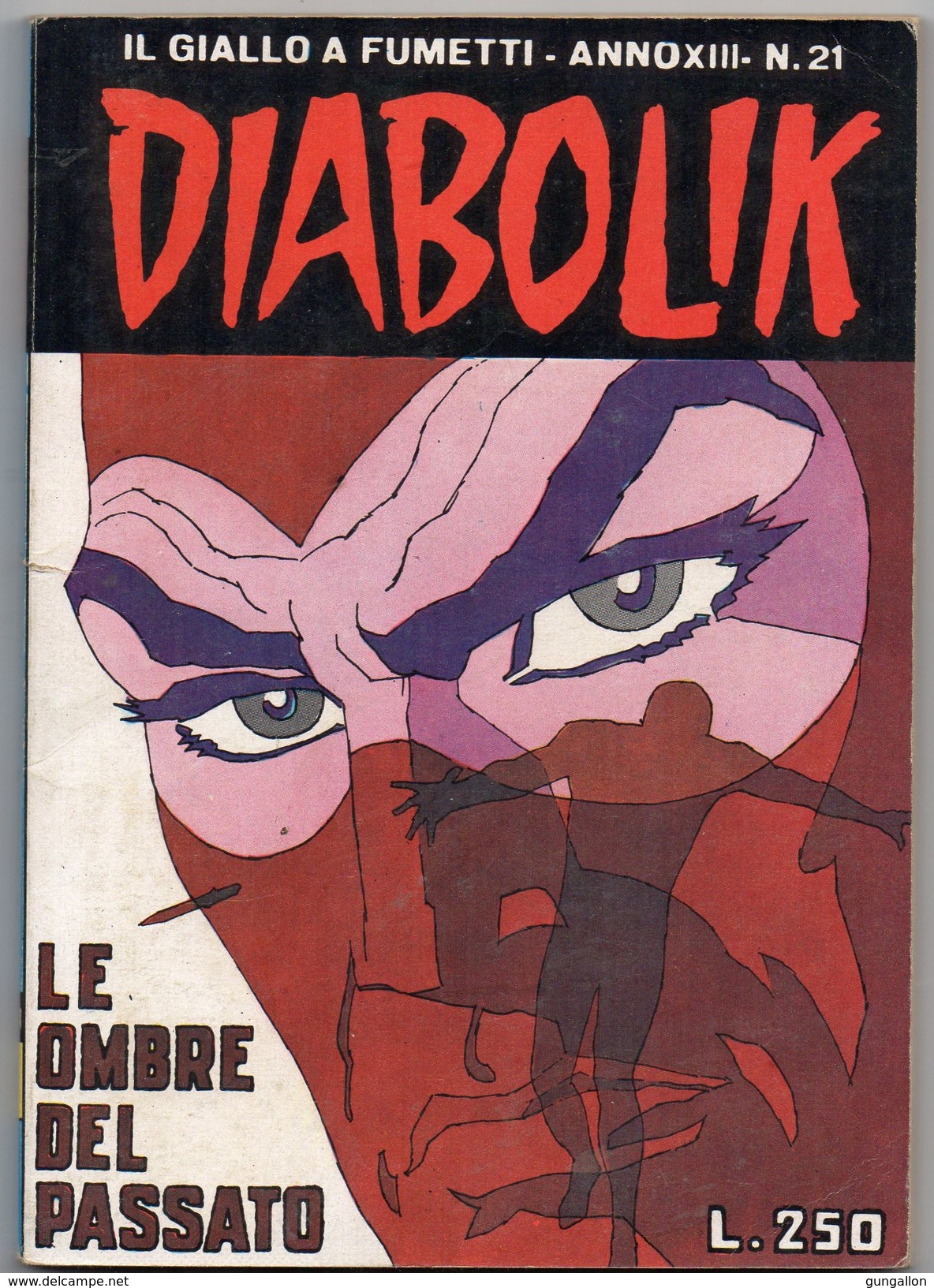 Diabolik  (Astorina 1974) Anno XIII° N. 21 - Diabolik