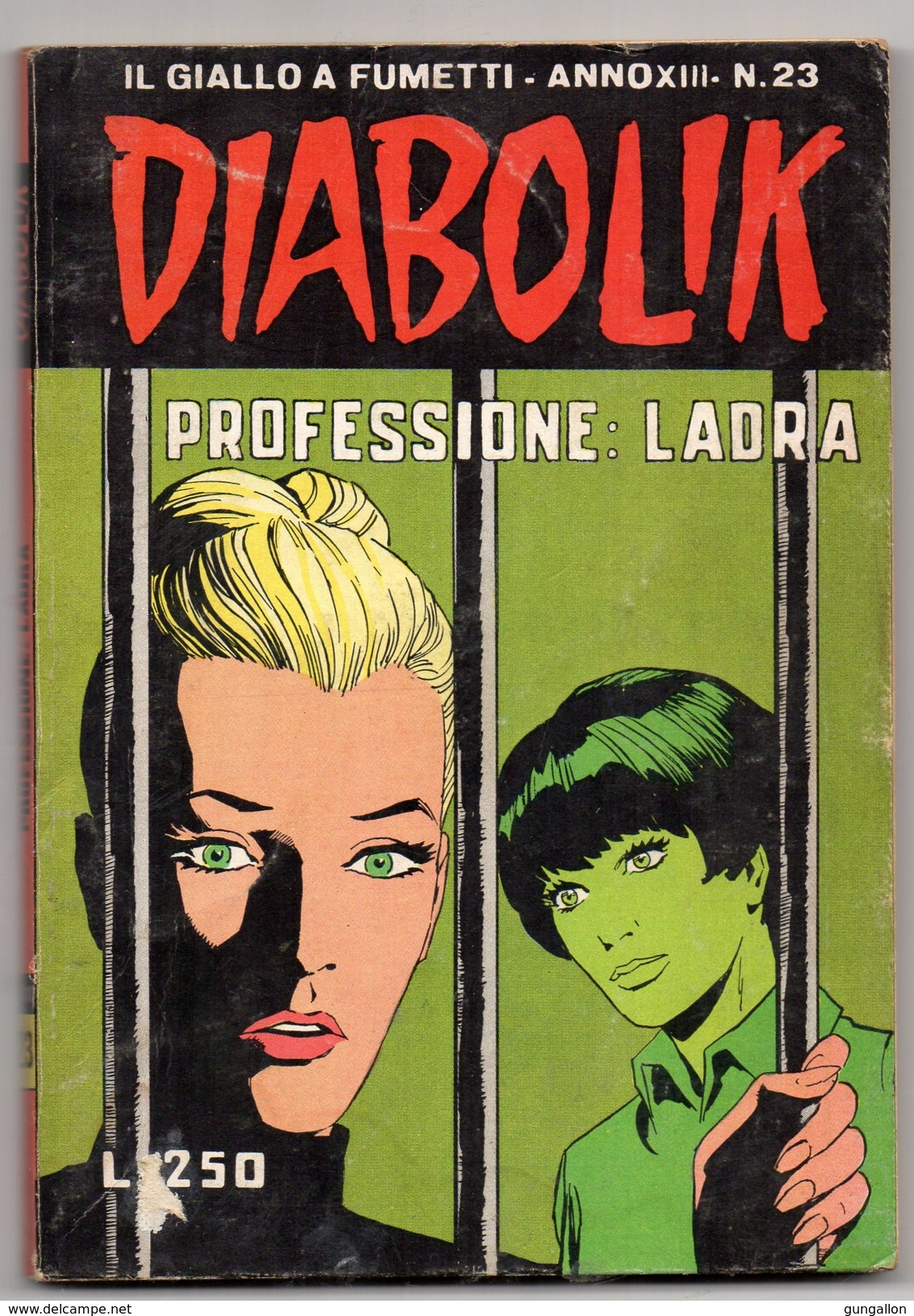 Diabolik (Astorina 1974) Anno XIII° N. 23 - Diabolik