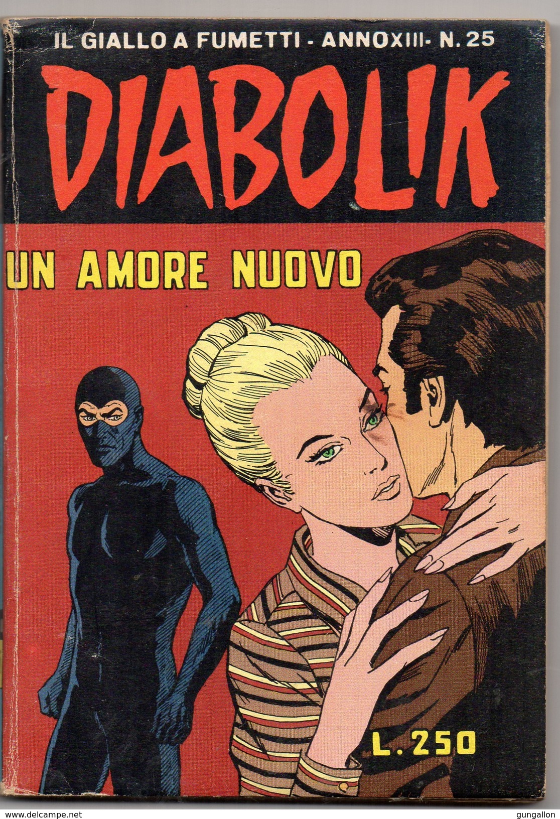Diabolik (Astorina 1974) Anno XIII° N. 25 - Diabolik