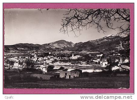 Carte 1950 MALAUCENE - VUE GENERALE - Malaucene