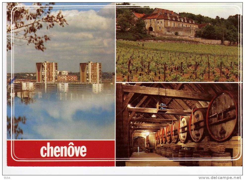 Cpm  21 COTE D OR  Chenove  Vue Du Grand Ensemble Vignoble Au Pied Du Chapitre - Chenove