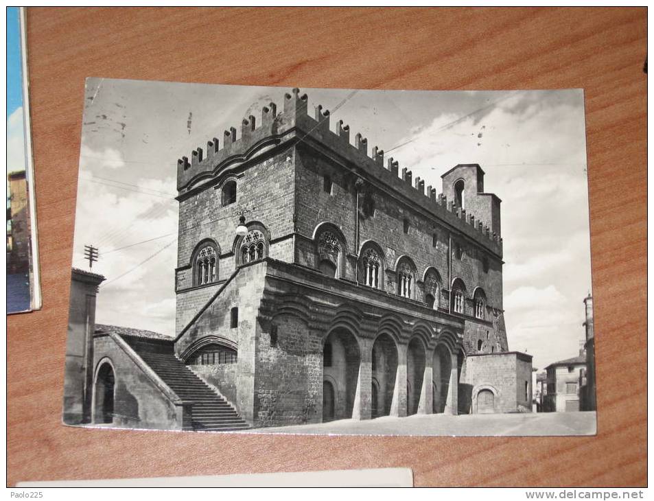 Terni - ORVIETO Palazzo Del Capitano Del Popolo 1957 BN VG - Terni