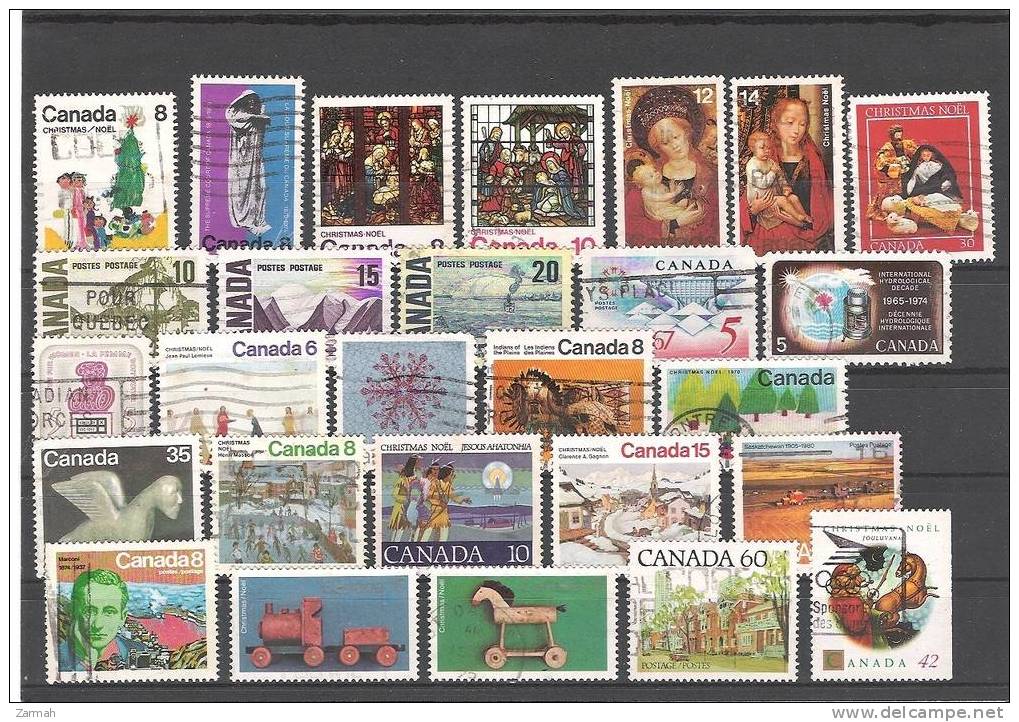 Canada Lot Oblitérés - Collezioni