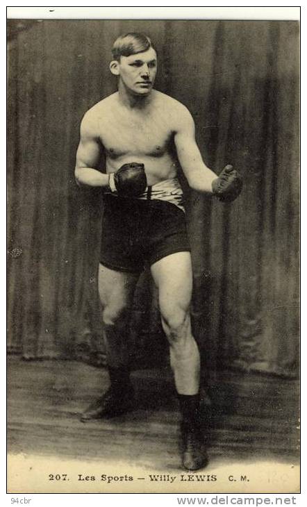 CPA  )   (BOXE)   WILLY LEWIS - Boxe