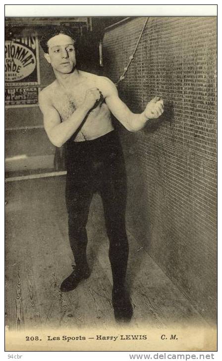 CPA (BOXE)  HARRY LEWIS - Boksen