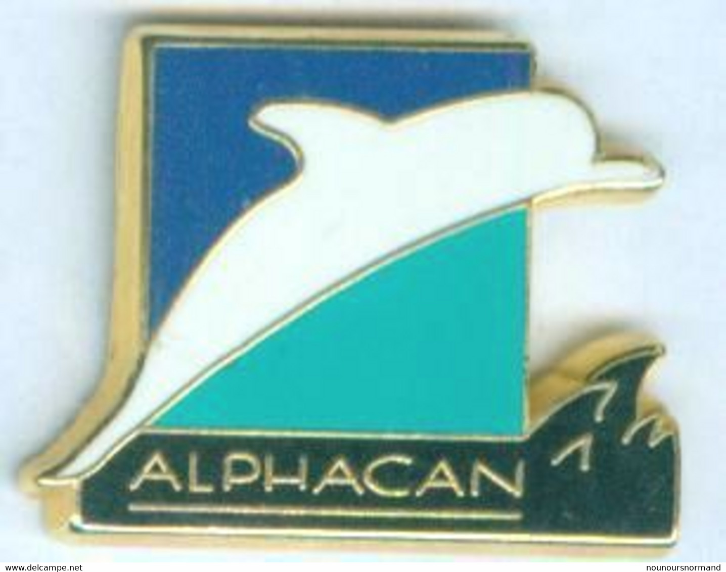 Pins Dauphin ALPHACAN - Arthus Bertrand - Zamac - 051 - Arthus Bertrand